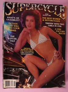 Supercycle Magazine August 1984 Centerfold Intact - Imagen 1 de 12