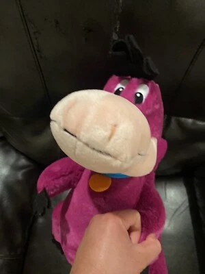 Peluche de dinosaurio mascota púrpura Flinstones Dino 1996 vintage 18" Foto 1 de 4