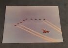 Concorde & Red Arrows - Airplane - Great Postcard (325)
