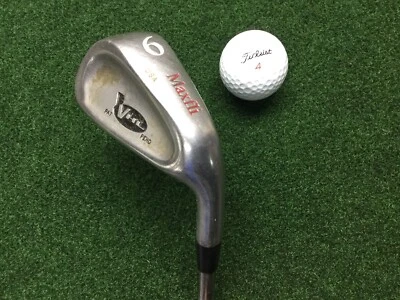 Maxfli VHL 9 IRON, RH Blade, 36" Steel Shaft Reg Flex Golf Pride Grip Worn USA - Image 1 of 4