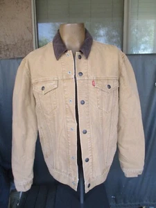 Levi's BIG E Justin Timberlake FACTORY SAMPLE Fresh Leaves Levis Trucker Jacket - Bild 1 von 21