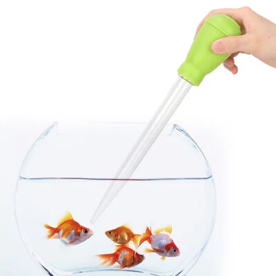 Mini Manual Water Changer Small Fish Tank Suction Pipe Pump Clean Device(Green) - Image 1 of 4