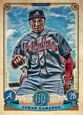 2019 Topps Gypsy Queen #38 Johan Camargo BRAVES - Image 1 of 2