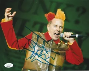 SEX PISTOLS JOHNNY ROTTEN SIGNED 8x10 PHOTO! PIL JOHN LYDON JSA COA EXACT PROOF! - Picture 1 of 3