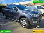 2018 Ford Ranger 3.2 WILDTRAK 4X4 DCB TDCI 4d 197 BHP IN GREY WITH 74,000 MILES 