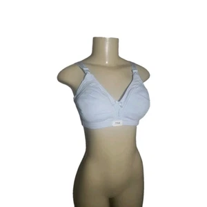 Sujetador inalámbrico de algodón Bali Support tela fresca cómoda azul claro talla 38D - Imagen 1 de 8
