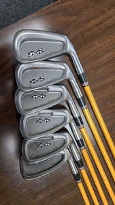 Snake Eyes FC-01 Iron Set Golf Clubs 5-PW UST Graphite Shaft RH Irons New Grips - Picture 1 of 8