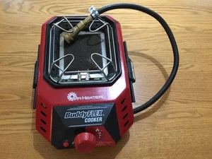 Mr. Heater Buddy Flex Cooker Portable Propane Red Black Works - Picture 1 of 2