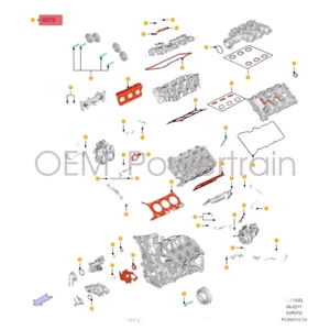Engine Gasket Kit HL3Z6051A for 2018-2023 Ford 3.5T Expedition F-150 Navigator - Picture 1 of 2
