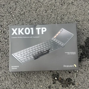 XK01 TP Foldable Wireless Keyboard with Touchpad - Picture 1 of 3