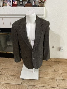 Nordstrom Herren Woll Tweed Sport Mantel Gr. 41 R - Bild 1 von 14