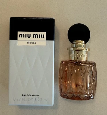 Miu Miu Miutine Eau De Parfum Mini Dab On BNIB 7ml