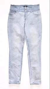 Pantalones de mezclilla ZOE by Zoe + Phoebe para mujer junior 11 tiro alto ajustados al tobillo mamá - Imagen 1 de 13