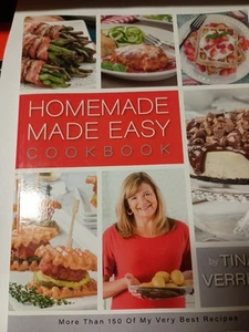 Homemade Made Made Easy Cookbook by Tina Verrelli J8 - Imagen 1 de 1