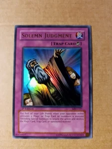 Solemn Judgement MRD-127 1st ed Ultra Rare Yugioh Mint/NM Asian English See Pics - Picture 1 of 19