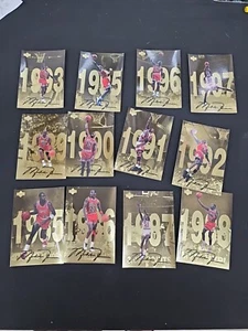 michael jordan jumbo greatest years gatorade card set - Picture 1 of 1
