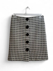 Isaac Mizrahi Target Hahnentrittrock kurz Wollmischung Damengröße 4 - Bild 1 von 5