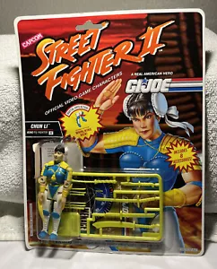 1993 Capcom Street Fighter II GI Joe Figure Kung Fu Fighter "Chun Li" BNIP - Picture 1 of 8