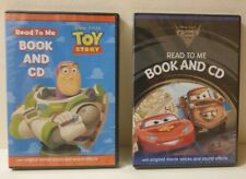 Read To Me Toy Story & Cars 2 Book And Cd New And Sealed Disney Pixar