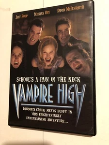 Vampire High DVD - Jeff Roop Megan Ory Horror OOP NO SCRATCHES - Imagen 1 de 3