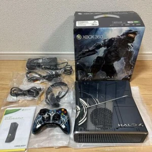 Microsoft XBOX 360 HALO 4 Console 320GB Limited Edition Boxed Japan Tested F/S - Picture 1 of 4