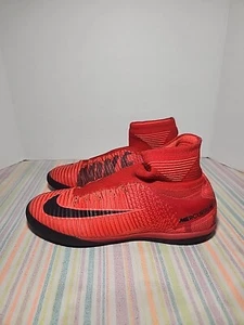 Nike Youth MercurialX Proximo II IC ACC Black Red Soccer Shoes Sz 6Y Need laces - Picture 1 of 8