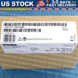 New Siemens 6ES7511-1TK01-0AB0 6ES75111TK010AB0 S7-1500T, CPU 1511T-1 PN - Picture 1 of 2