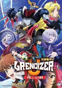 Anime DVD GRENDIZER U Vol 1-13 FIN Juego Completo de Caja de Subtítulos en Inglés - Imagen 1 de 6