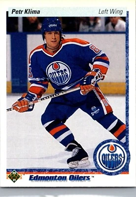 1990-91 Upper Deck Hockey  - #282 Petr Klima - Image 1 of 2