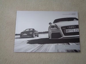 Audi TT RS Coupe and Roadster - Pricing & Specification Brochure - 2012 - Mint - Picture 1 of 18