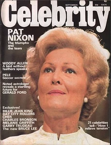Celebrity Magazine September 1975 Pat Nixon, Woody Allen EX 112315DBE2   - Bild 1 von 1