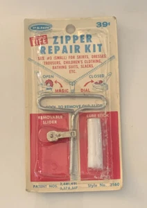 Vintage Penn Zipper Repair Kit Size #3 Small Style 2160 Sewing Arts & Crafts USA - Picture 1 of 4