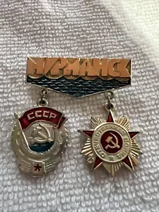 Vintage Russia Pinback - Picture 1 of 9