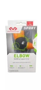 MCDAVID SPORT Elbow Sleeve w/ Support Strap-- size L/XL **NEW** - Picture 1 of 2