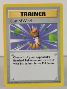 Gust of Wind - Set Base - 93/102 - Individuales - Juego de cartas coleccionables Pokémon - Común - Imagen 1 de 26