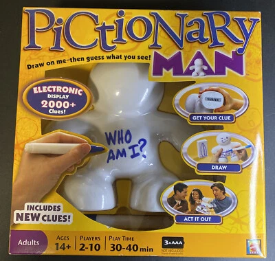 Electronic Pictionary Man Game BNIB X1443 Mattel Games - Image 1 of 4