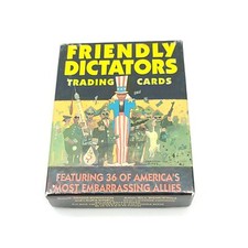 Rare 1989 Eclipse Enterprises Friendly Dictators Trading Cards Set of 36 in Box