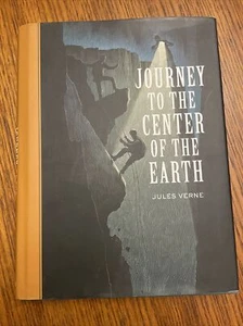 JOURNEY TO THE CENTER OF THE EARTH Jules Verne Illustrated Hardcover - Picture 1 of 2