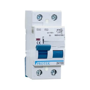 PROTEK 63A 2 Pole 2 Module 30mA 110V RCD T63-30-2/110V/A fits most dom units - Picture 1 of 4