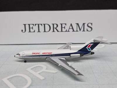 1/400 PACIFIC WESTERN BOEING 727-100 COMBI 1980'S COLORS CF-PXD AEROCLASSICS - Image 1 of 4
