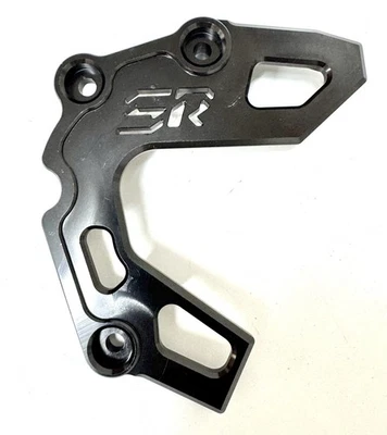 Protector de cadena de cubierta de piñón delantero negro para Kawasaki KLX110 KLX110L 2002-2021 Foto 1 de 2