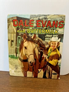 Livre Dale Evans & Buttermilk 1956 Vintage Whitman Publishing Roy Rogers - Photo 1/7