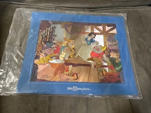 Disney Schneewittchen und die sieben Zwerge Gedenklithographie 1994 versiegelt WDW - Bild 1 von 3