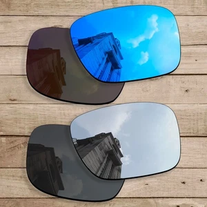 Lentes de repuesto polarizadas hdhut para Oakley Holbrook titanio/azul hielo - Imagen 1 de 5