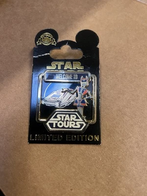 Prendedor Parques Disney Bienvenido a Star Tours LE 1000 Foto 1 de 4