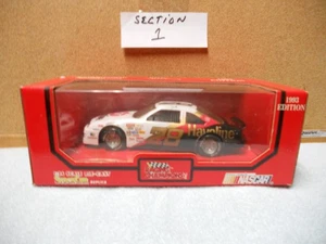 1/24 Racing Champions 1993 nascar #28 Havolne B&W Davey Allson Ford T-Bird - Picture 1 of 3