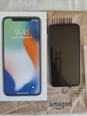 iPhone X 128 GB Usato Con Cover E Vetro Temperato - Immagine 1 di 4