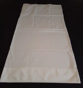 Sferra Isabella King Size Pillowcase White 100% Cotton Percale Bedding - Picture 1 of 8