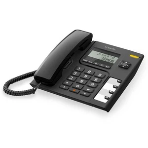 Telefon stołowy Alcatel T56 z identyfikatorem dzwoniącego – czarny - Zdjęcie 1 z 2