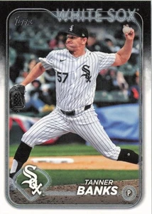 2024 Topps Update #US129 Tanner Banks Chicago White Sox - Picture 1 of 2
